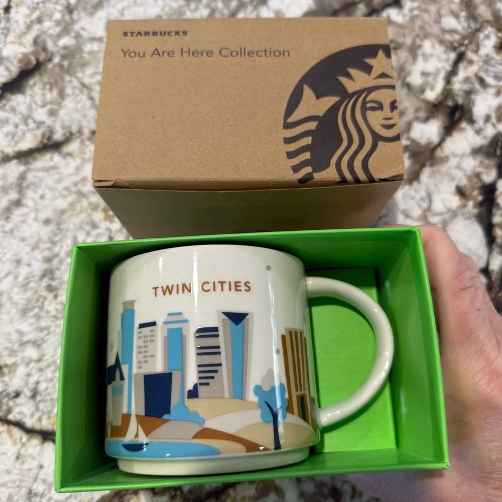 Starbucks Twin Cities You Are Here Collection Mug New in Box - Picture 2 of 9